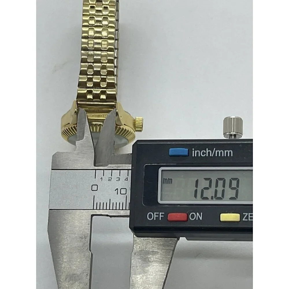 Eternity Quartz Women's Watch Gold Tone Stretchable Band C12-01 26132MJ Arabic